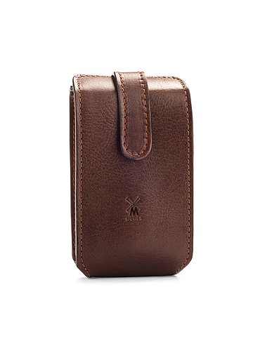 Muehle - Leather travel pouch for razor and brush