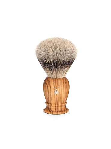 Muehle - Kosmo - Scheerkwast Silvertip - Olijf - 21mm