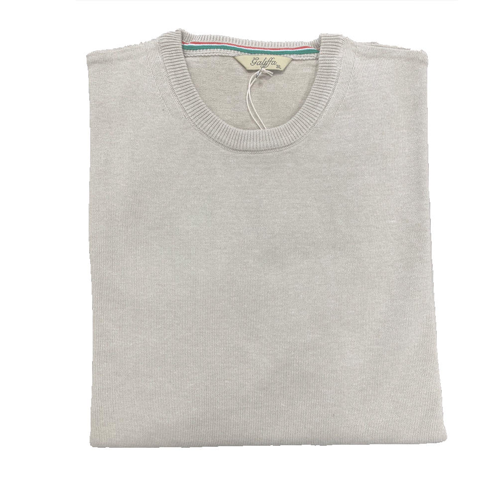 Galiffa - Pull Beige - Col rond - 3XL