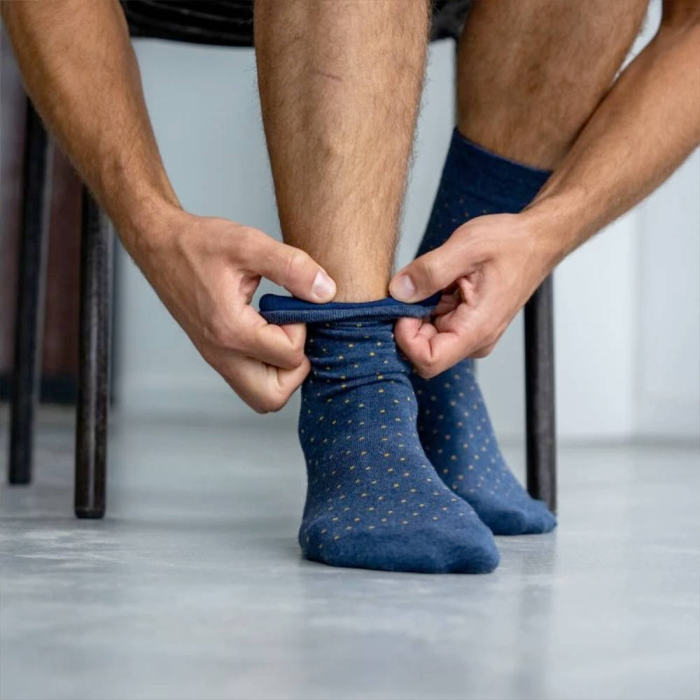 BillyBelt - Chaussettes en coton peigné Square - Billy