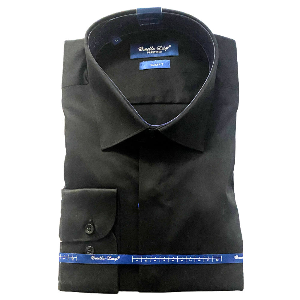 Ornella - Zwart Hemd - XL