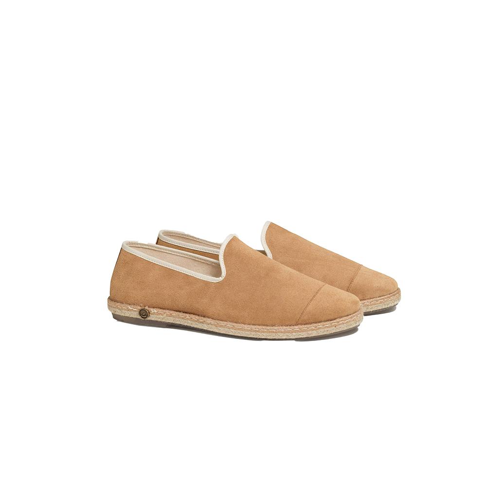 Angarde - Espadrille cuir camel - 42